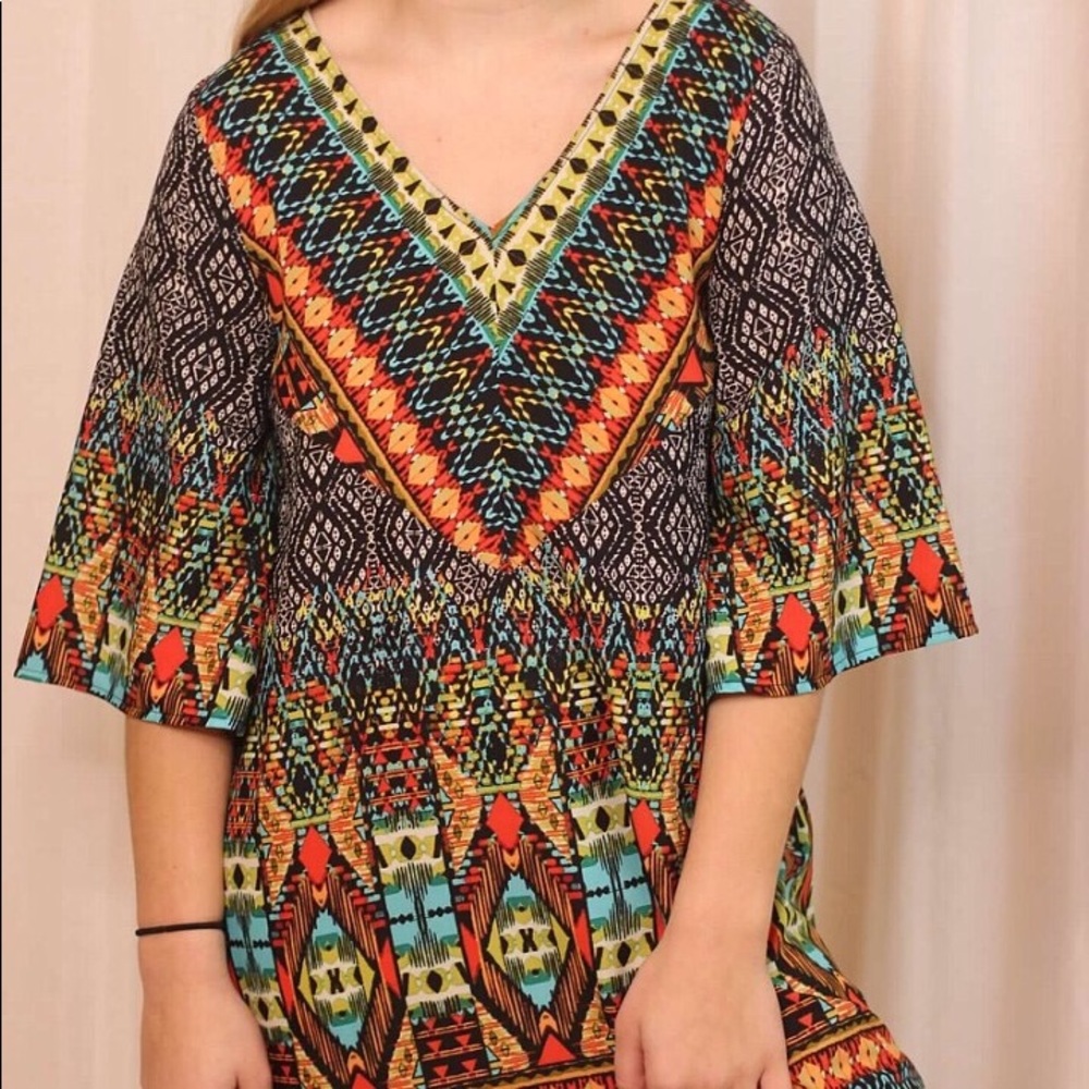 Tribal Print Dress